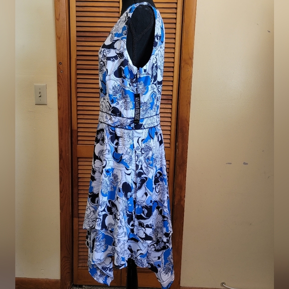 NWT Sleeveless Floral Dress Plus Size 14 (NY&CO) - Picture 4 of 5